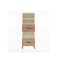 Hyperion Dolap 3 Raflı 2 Çekmeceli 60x44x163 Aytaşı-Çam