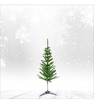 90 cm Yılbaşı Çam Ağacı - 77 Dallı ve Plastik Ayaklı