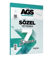 2025 MEB AGS Sözel Yetenek 7 Deneme Tamamı Video Çözümlü