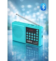 Y096 Deprem Radyosu Bluetoothlu Şarjlı Acil Durum Radyosu FM/USB/TF Kart Destekli LED Fenerli Radyo