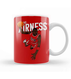 Michael Jordan His Airness Kupa Bardak Porselen