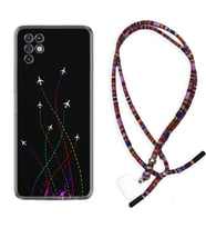 INFINIX Note 11 Pro Note 10 Hot 9 Play Kılıf Boyun Asklı Rasta Silikon Line Planet 1736
