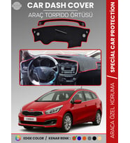 KİA CEED (2013-2019) Torpido Örtüsü Ön Panel Torpido Koruma Tam Uyum Tam Uyum Kaymaz Kolay Montaj
