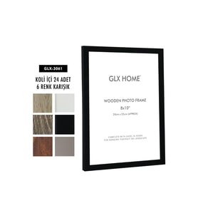 20x25 Karışık Ahşap Resim Çerçevesi