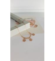 Rose Gold Çelik Kolye Sns202906