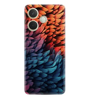 Oppo A5 Pro 5G Kılıf Boutique Baskılı Resimli Yapraklar Pcode -090