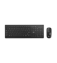 Lenovo Lecoo KW203 2.4ghz Kablosuz Türkçe Q Klavye & Mouse Set Siyah