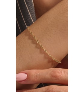 Burgu Bileklik 925 Ayar (Gold)