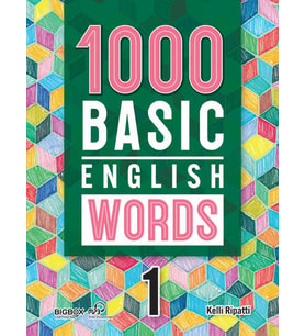 1000 Basic English Words Level 1 with Downloadable Audios CD