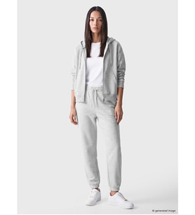 LCW EVERYDAY Beyaz Kadın Kalın Jogger Eşofman Altı