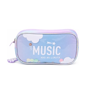 CHIMOLA MUSIC AÇIK KALEM ÇANTASI MOR (U)
