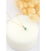 14K Akis Altın Kolye (Gold)