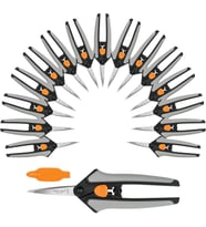 Fiskars 15 Adet Mikro Uçlu Budama Snip Seti, Hassas Paslanmaz Çelik Bıçaklar, Deadheading Için Softg (Çok Renkli)