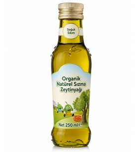 Kristal Organik Natural Sızma Zeytinyağı 250 ml