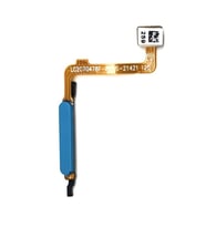 Xiaomi Redmi 10 2022 Uyumlu Parmak İzi Okuyucu Flex 21121119SG 22011119UY 21121119VL (Mavi)