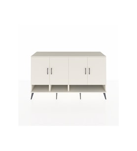 Kronos Konsol 6 Raflı 4 Kapaklı 176x59x99 Aytaşı-Aytaşı/Antrasit