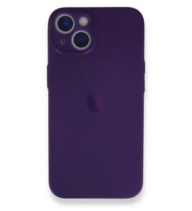 Durukar® iPhone 14 Plus Kılıf PP Ultra İnce Kapak - Mor