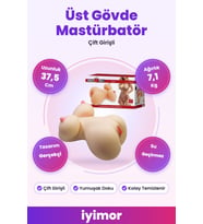 7.1 Kg Soft Skin Çift Girişli Üst Gövde Mastürbatör – iyimor