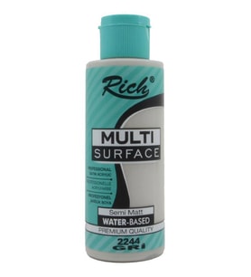 Rich Multi Surface Akrilik Boya Gri 120cc
