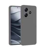 Xiaomi Redmi Note 14 4g Kılıf First Silikon - Gri