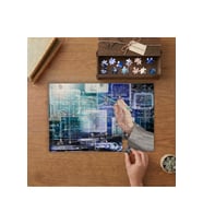Bilişim - Elektronik - Teknoloji Tasarımı 240 parça Ahşap Puzzle Ahşap Kutuda MP02333