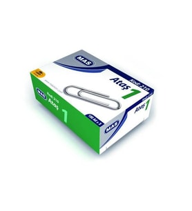 Mas Ataş No:1 (23 mm) Nikel Kaplı 100'lü Kutu 