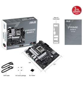 ASUS PRIME B650M-K DDR5 HDMI DP PCIe 16X v4.0 AM5 mATX