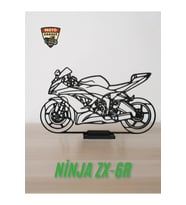 Ninja ZX-6R Masa Dekoru – Supersport Motor Figürü