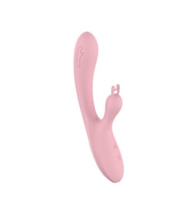 LilituShop USB Şarjlı 10 Fonksiyonlu Klitoris Uyarıcılı Katlanabilir Teknolojik Tavşan Vibratör