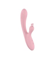LilituShop USB Şarjlı 10 Fonksiyonlu Klitoris Uyarıcılı Katlanabilir Teknolojik Tavşan Vibratör