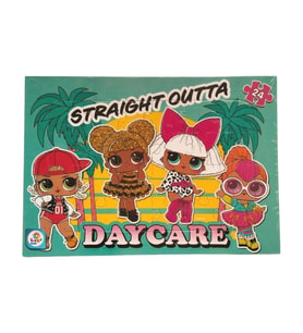 Laço Kids Lol 24 Parça Frame Puzzle Lol7594