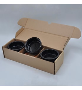 Sütlaç-Tatlı-Yoğurt Güveçleri-6'LI PAKET (Siyah)