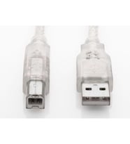 SL-U2007 Usb2.0 7m Şeffaf Yazıcı Kablo