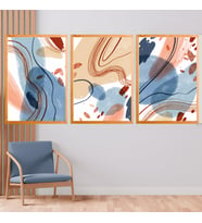 Modern Ahşap Çerçeve Tablo 004