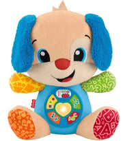Fisher-Price Eğlen ve Öğren Yaşa Göre Gelişim Köpekçik, birden fazla dilde, bebek oyuncağı JFD25 (Çok Renkli)
