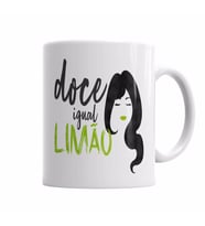 Doce igual Limao Kupa Bardak Porselen