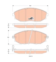 Chevrolet Epica Ön Fren Balatası 2006-2012