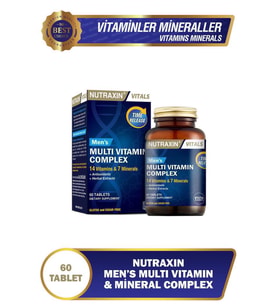 Nutraxin Multivitamin Mineral Complex Erkek 60 Tablet