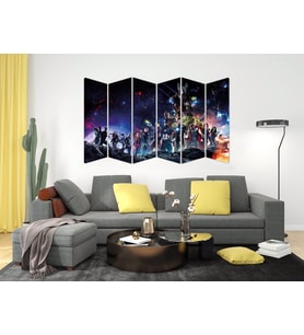 AVENGERS YENİLMEZLER MDF TABLO-0563 MODEL-B