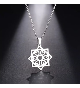 Kişiye Özel 925 Ayar Gümüş Tasarım Kalpler Kolye (Gümüş)