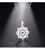 Kişiye Özel 925 Ayar Gümüş Tasarım Kalpler Kolye (Gümüş)