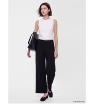 LCW Modest Siyah Yüksek Bel Soft Touch Kadın Eşofman Altı
