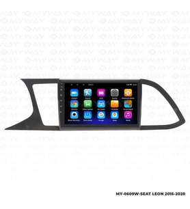 Seat Leon 9 inç Android Navigasyon ve Multimedya Sistemi 2015-2020