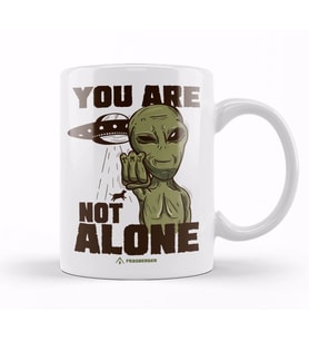 You Are Not Alone Kupa Bardak Porselen