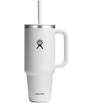 Flask All Around Travel Tumbler Pipetli Termos 1183 ml (40 Oz) - Beyaz