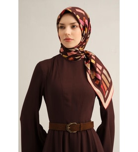 Armine 2025 Yaz Sezonu %100 Sura İpek Eşarp 9341D 34