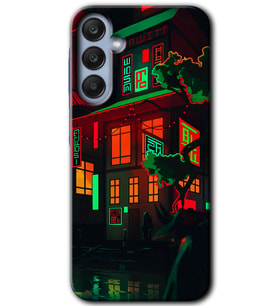 Galaxy A25 Kılıf HD Desen Baskılı Kılıf - China Street