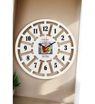 Trust me I a Dietitian Duvar Saati 40cm (Beyaz)