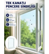 Kesilebilir Pencere Sinekliği Cırt Bantlı Sinek Koruma Filesi