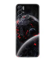Tecno Pova Neo Kılıf Resimli Desenli Silikon Platinium Series Dark World 1867